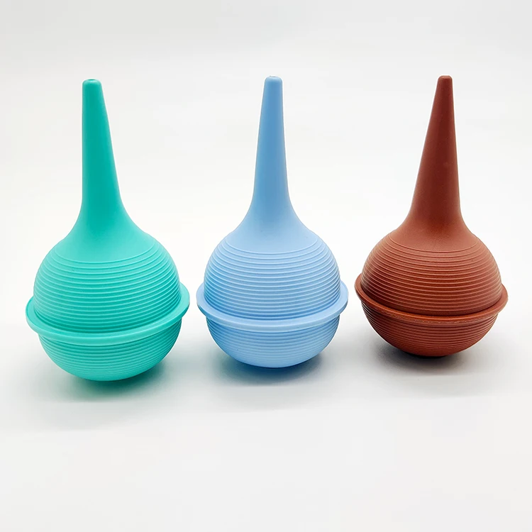 Ear Ulcer Syringe manufacturers medical disposable 1oz 2oz 3oz TPE PVC ear syringe