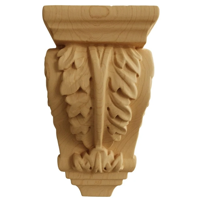 Wood Corbels Hand Carved Wood Corbel For American Country Home Exterior Decoration Brackets Wall Shelf Bracket Duty hand fan