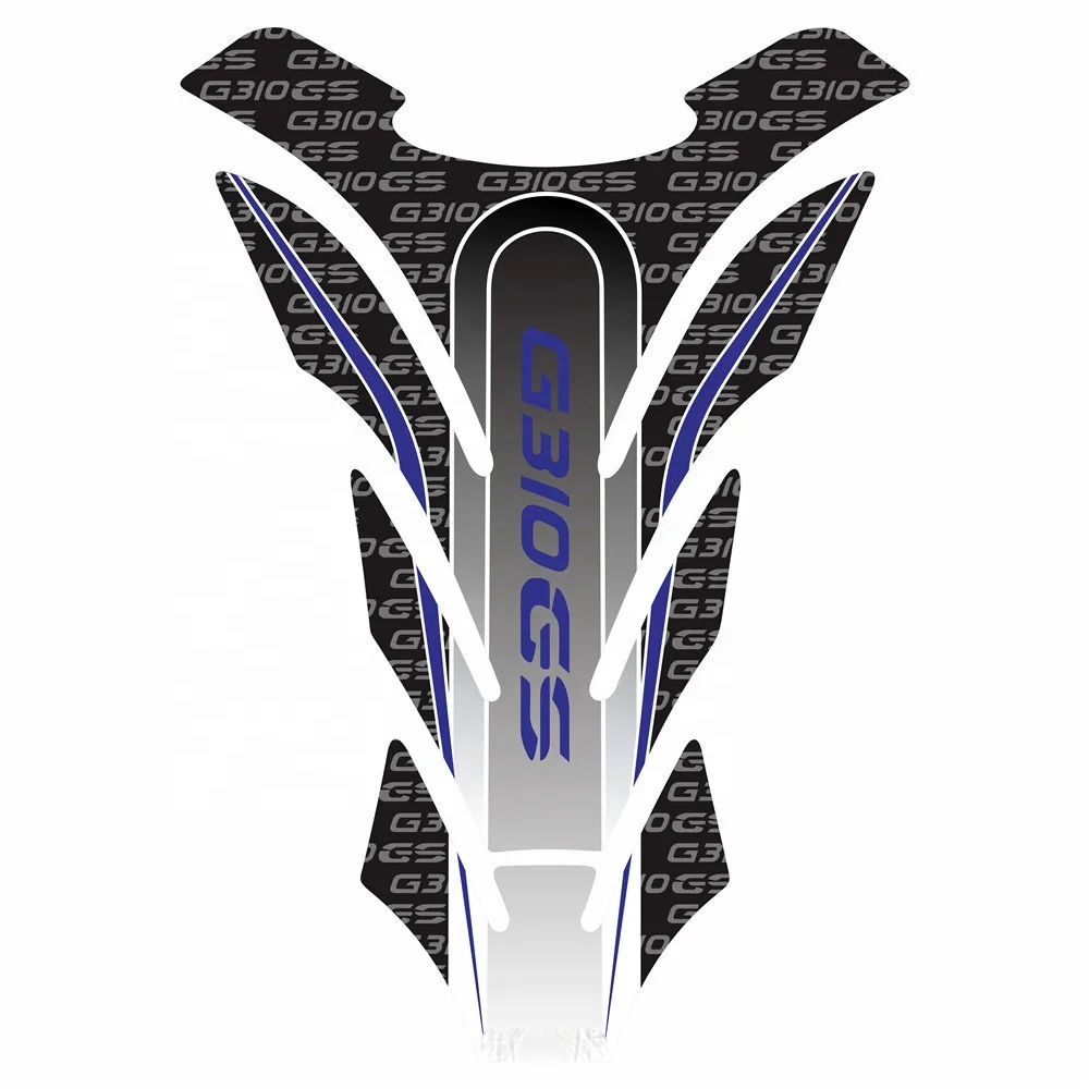 REALZION Racing Motorcycle Wholesale Heat Insulation Knee Pads Non Slip Side Fuel Tank Sticker Protection For BMW G310GS