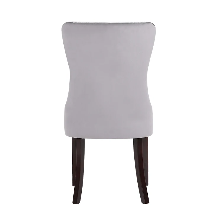 Luxury Nordic Design Dinning Furniture velvet upholstered modern dining chair