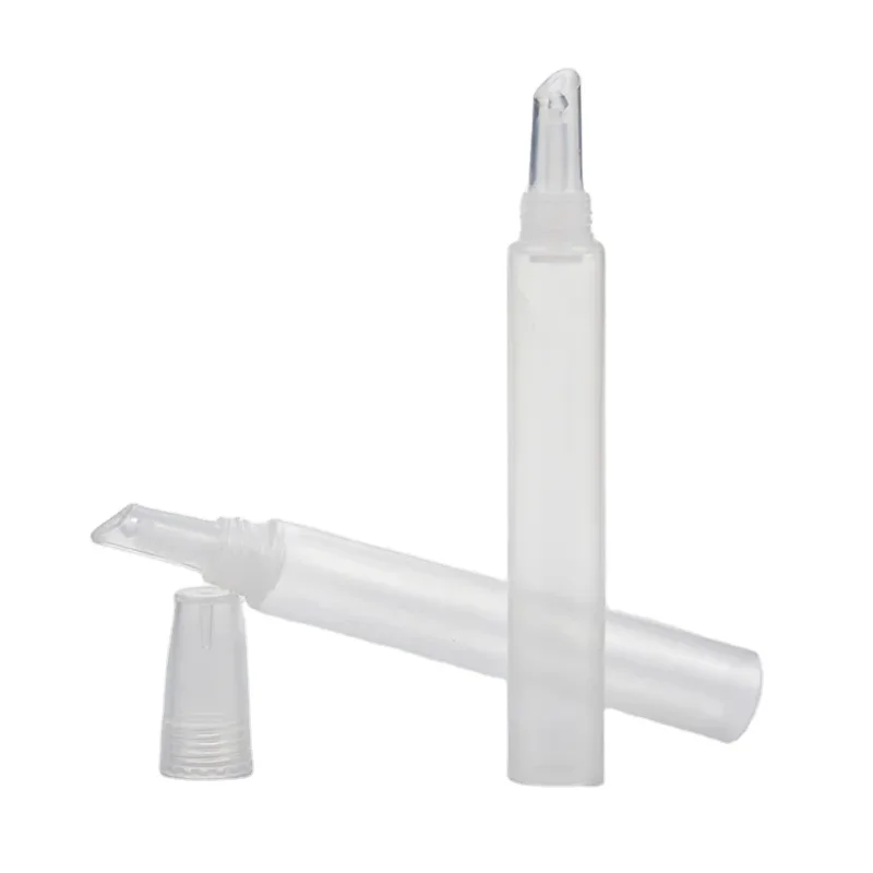 0.5oz lip gloss tube  lipstick packaging with silica gel applicator