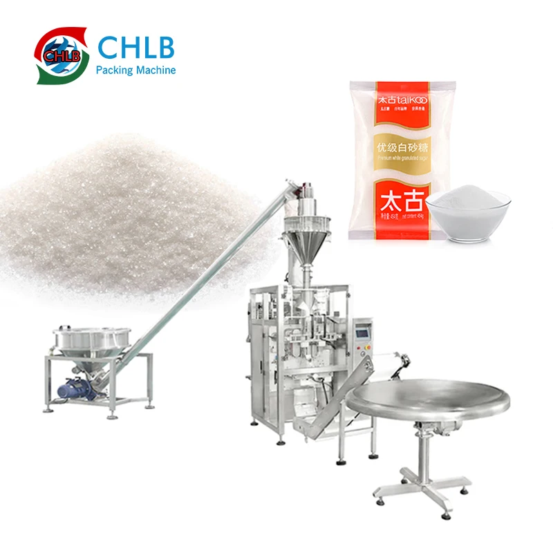 Automatic Packaging Machine Salt Sugar Granule Spices Packing Machine Seasoning Powder Packaging Machine