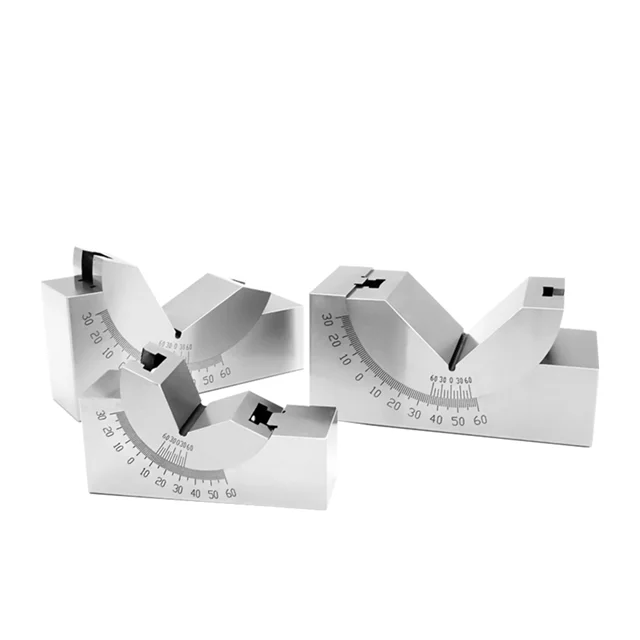 Adjustable Micro Angle Gauge High Precision Angle V Block for Milling Lathe
