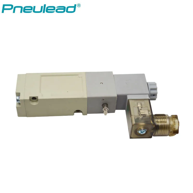Pneulead Pilot Operated 5 Port base Mounted Solenoid Valves VG1140-00