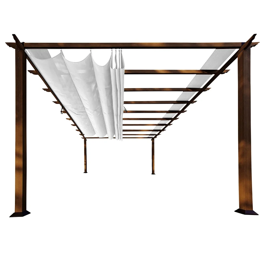 Высококачественный современный садовый Балконный солнцезащитный козырек, мягкий верхний выдвижной тент, беседка