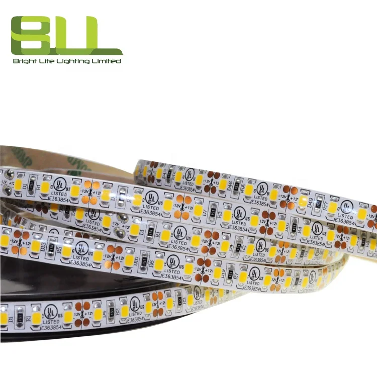 SMD2835 120LED IP65  DC12 Volt 3000K warm white single color smart Flex Led Strip Light