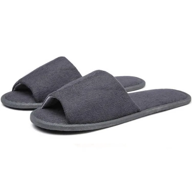 Factory direct sale customized logo hotel spa slippers disposable slipper for hotels