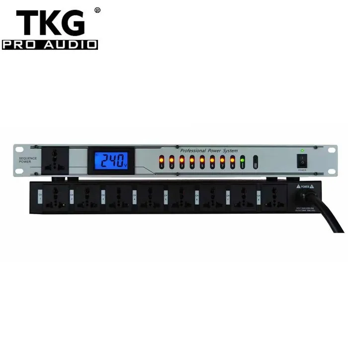 TKG ночной клуб звуковая профессиональная система питания сценическое исполнение караоке 30A DJ 1018 контроллер последовательности