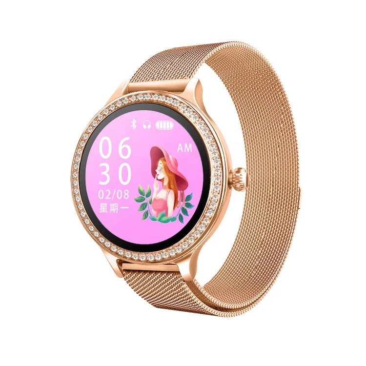 
Golden smartwatch new model IP68 heart fitness M8 women smart fitness bracelet tracker hr activity tracker watch 