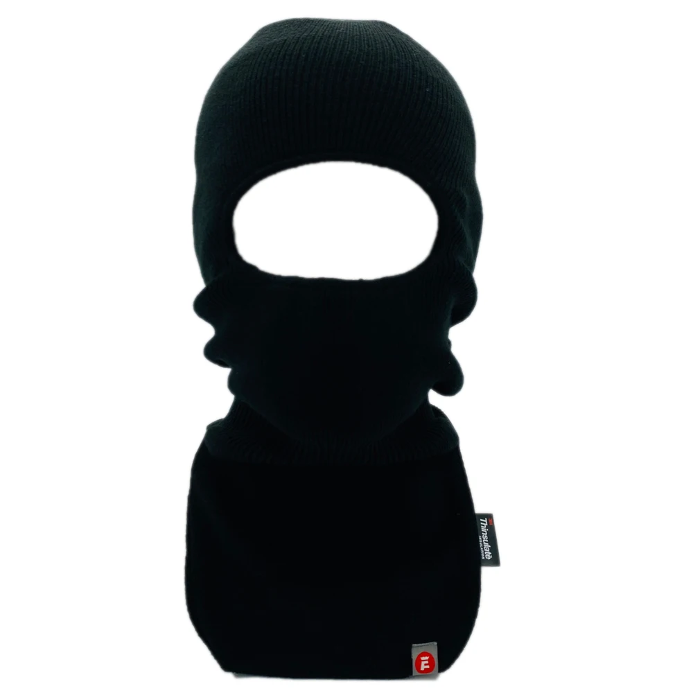 Custom Knitted solid or print 3M  thinsulate  lining ski Balaclava Winter Ski Mask