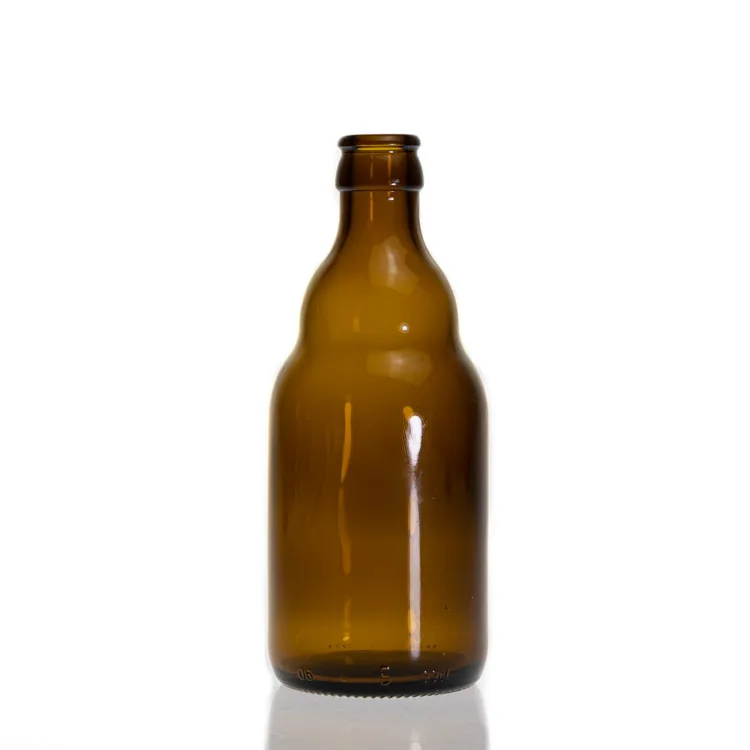 Manufacture Amber Custom Wine Glass 350ml Empty Whisky Vodka Liquor Glass Bottle