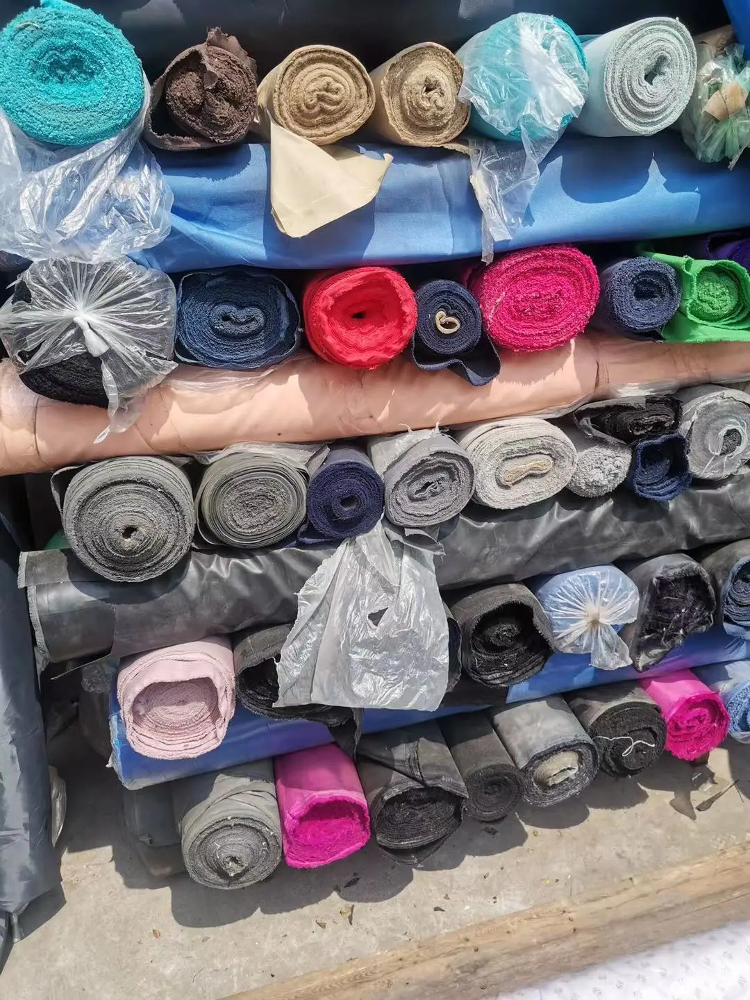 600D polyester oxford fabric with PVC backing stocklot