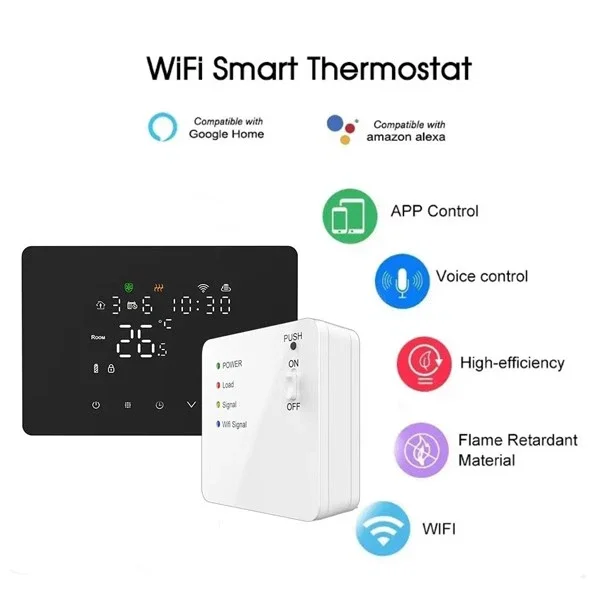 HY101RF Smart Tuay Wifi Wireless Programmable for Water Gas Boiler Thermostat