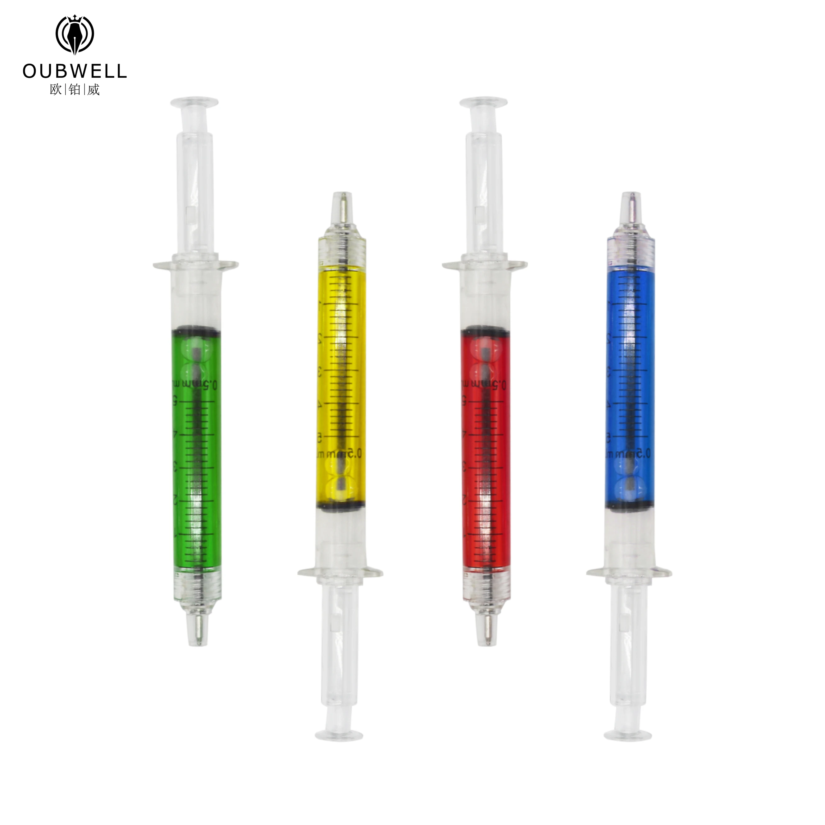 
hot sale fancy syringe pens novelty injection pen ballpoint pen for doctor 