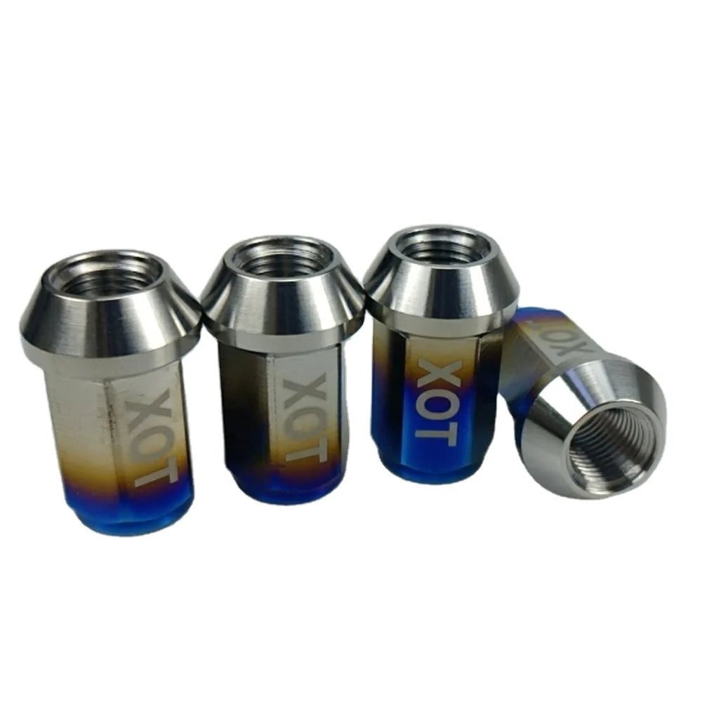GR5 Titanium Wheel Bolts M12x1.5 Lug Nuts Color Nuts