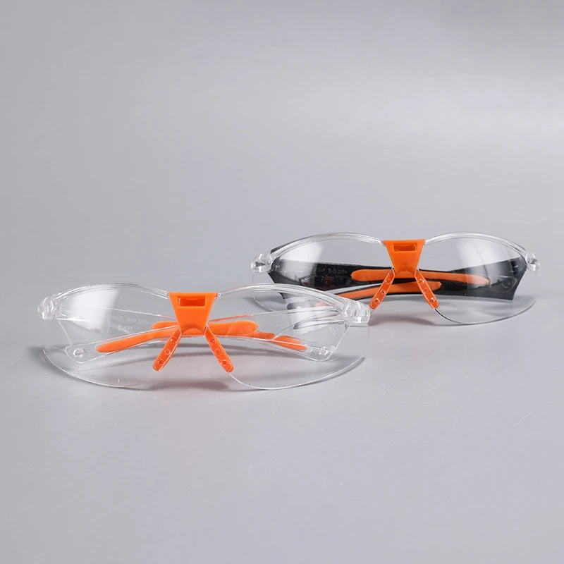 Transparent Anti-Fog Eye Protection Custom Logo Anti Laser Uv400 Safety Work Spectacles Goggle