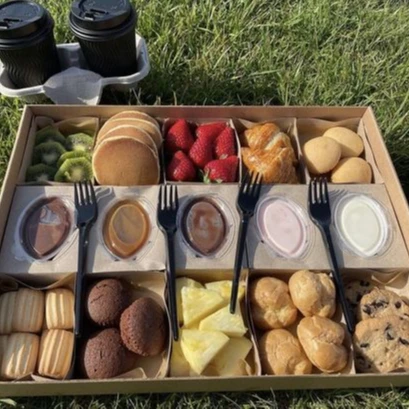 Custom Printed Personalised Takeaway Box Paper Lunch Box Kraft Paper Food Box For Packiging