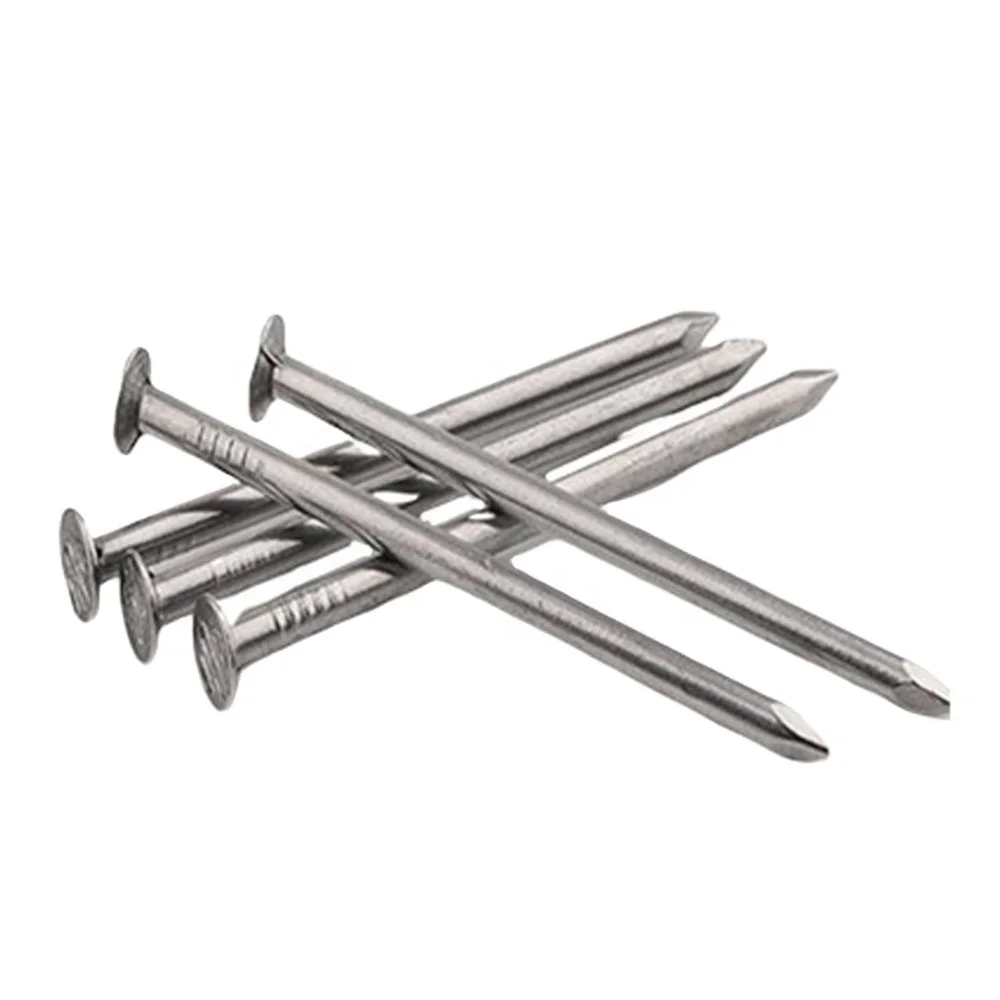 Производители оптом лучшее качество плоская головка полированная общая круглая проволока оцинкованные обычные железные