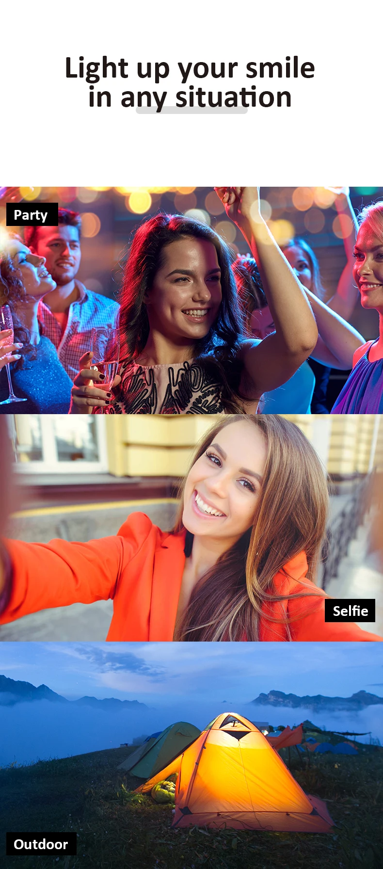 USB Charge Selfie Portable Flash Led Camera Phone Photography Ring Light Enhancing Photography For Phone Case