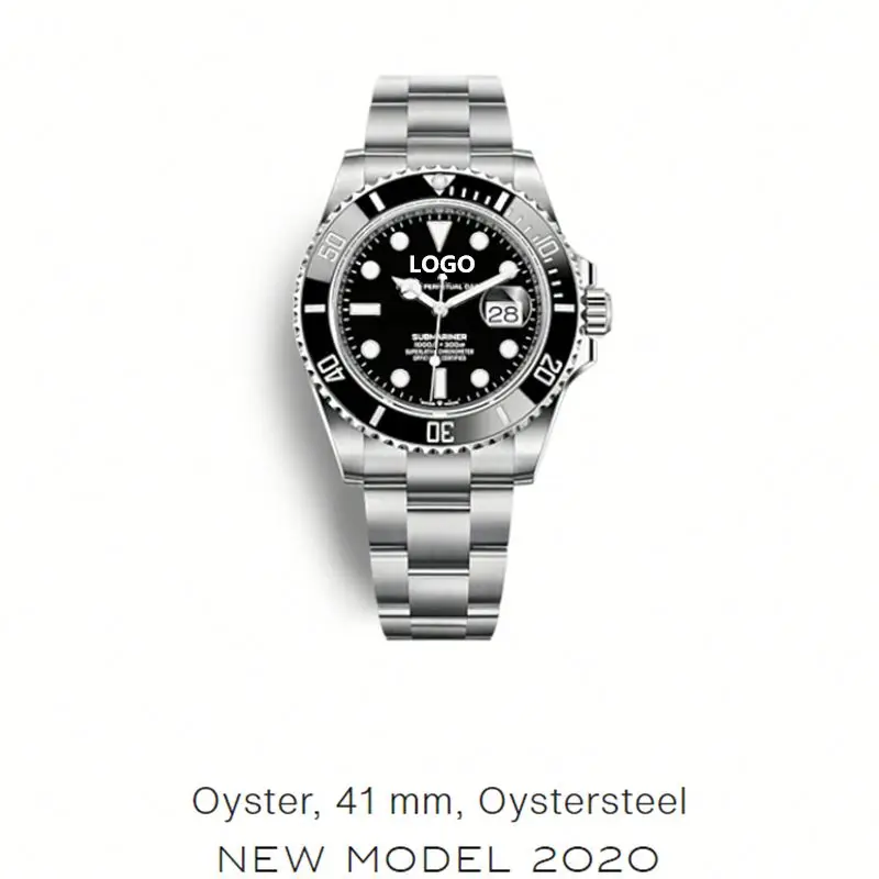 AAA Automatic Mechanical Mens Watch Luxury Brand Sapphire Crystal Watch Luminous Waterproof Calendar Wristwatch Men Rolexables