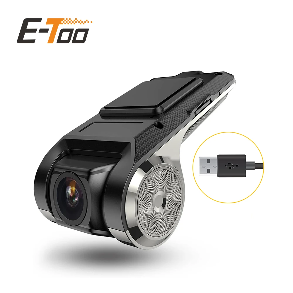 E-Too Mini Car Black Box ADAS DVR Dashcam 1080P Auto Video Recorder USB Dash Cam Car DVR Night Vision For Android Car Radio