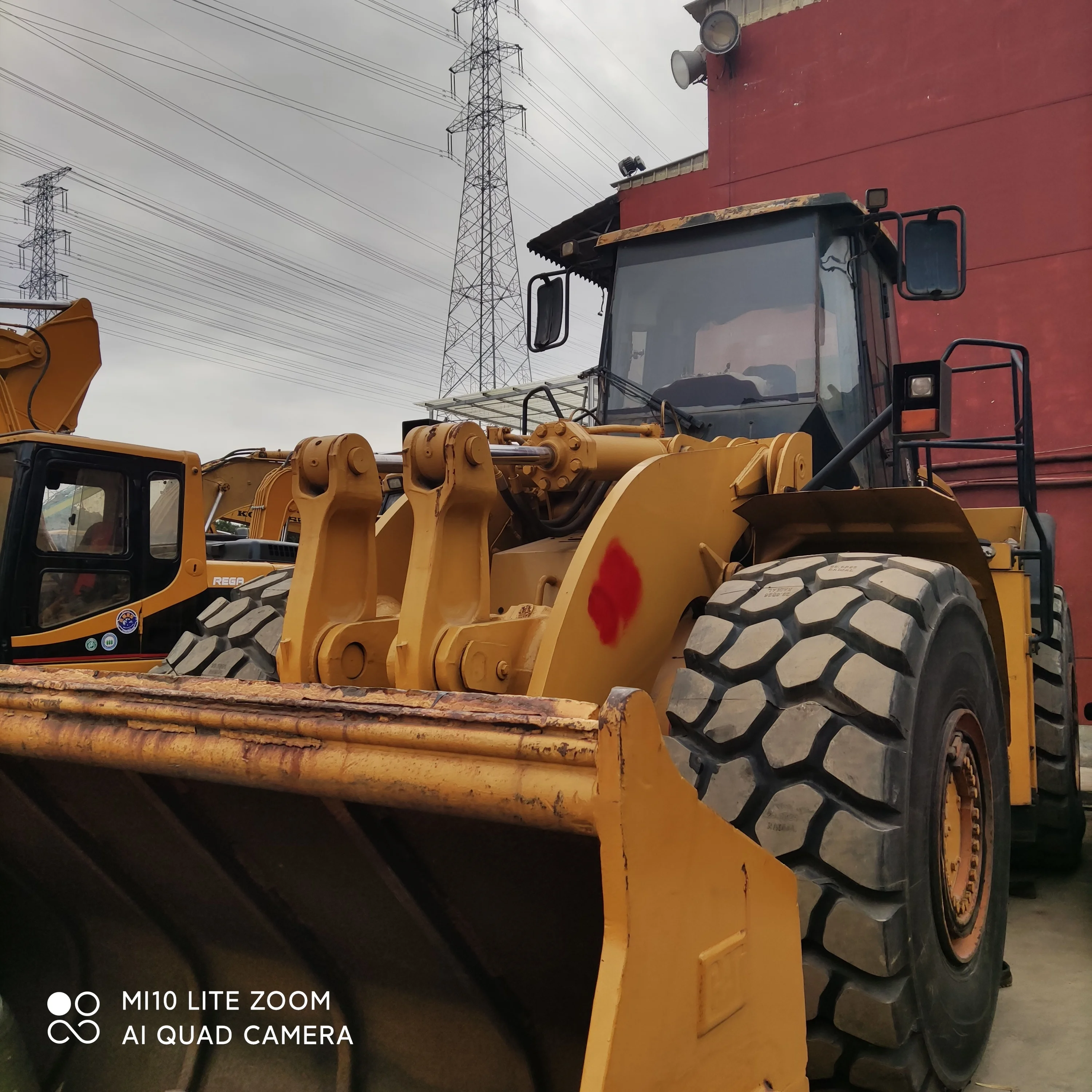 Used cat 980h колесный погрузчик кошка пижамы для малыша 950, оригинальный cat 936 950 966 980 колесный погрузчик для продажи