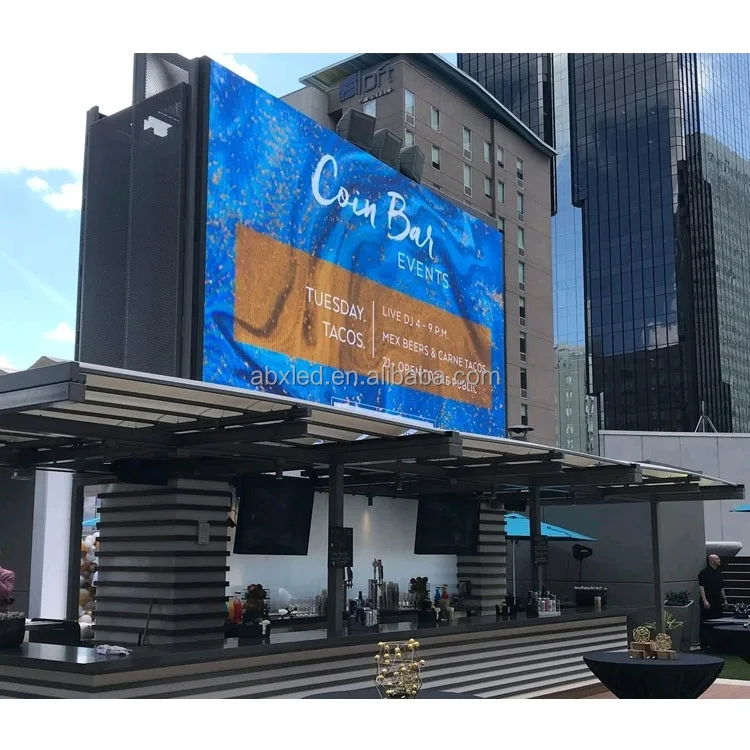 IP65 Full Color Interactive Programable P4.81 Led Display Screen for ball game video wall