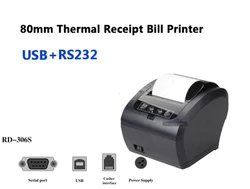 High Quality Thermal Printer Machine Thermal Receipt Printer 80mm USB RS232 LAN WIFI BT Printer