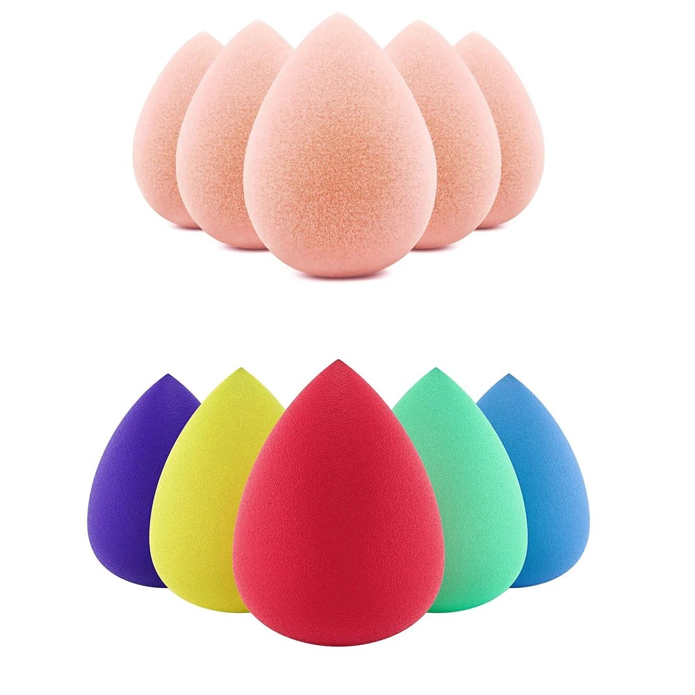Wholesale 2023 Custom Private Label Vegan Face Non-Latex Nonbiodegradable Face Makeup Sponge