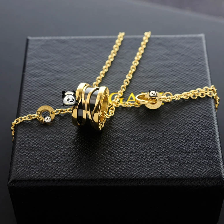 
NAKAMURA Designer necklace popular brands luxury necklace jewelry B Zero 1 stainless steel necklaces for women 