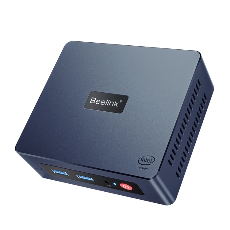 Beelink мини S мини-ПК компьютер Intel i5-N5095 8 Гб оперативной памяти 128 ГБ 256 ROM Win10 Мини pc 1000M LAN 4K с функцией автоматического включения