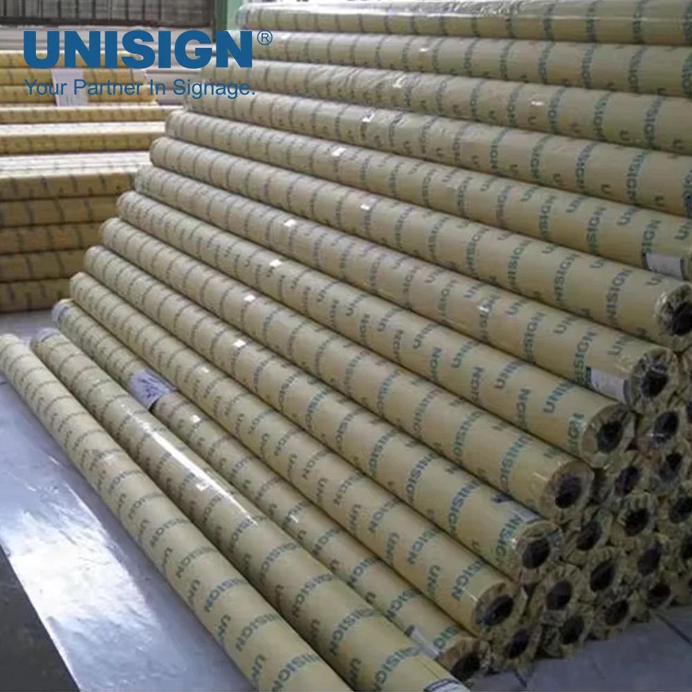 Poster Material PVC Vinyl Flex Media Banner Rolls Panaflex PVC Flex Roll for Advertising Material