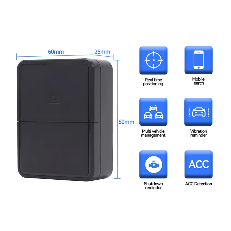 Fleet management Wireless  YG-D3 Car Tracker with Android iOS APP Low positioning error Rollover alarm ODM GPS tracker