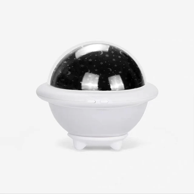 Высококачественный светодиодный ночник в форме НЛО, проектор, силиконовая лампа, луна, звезда, небо
