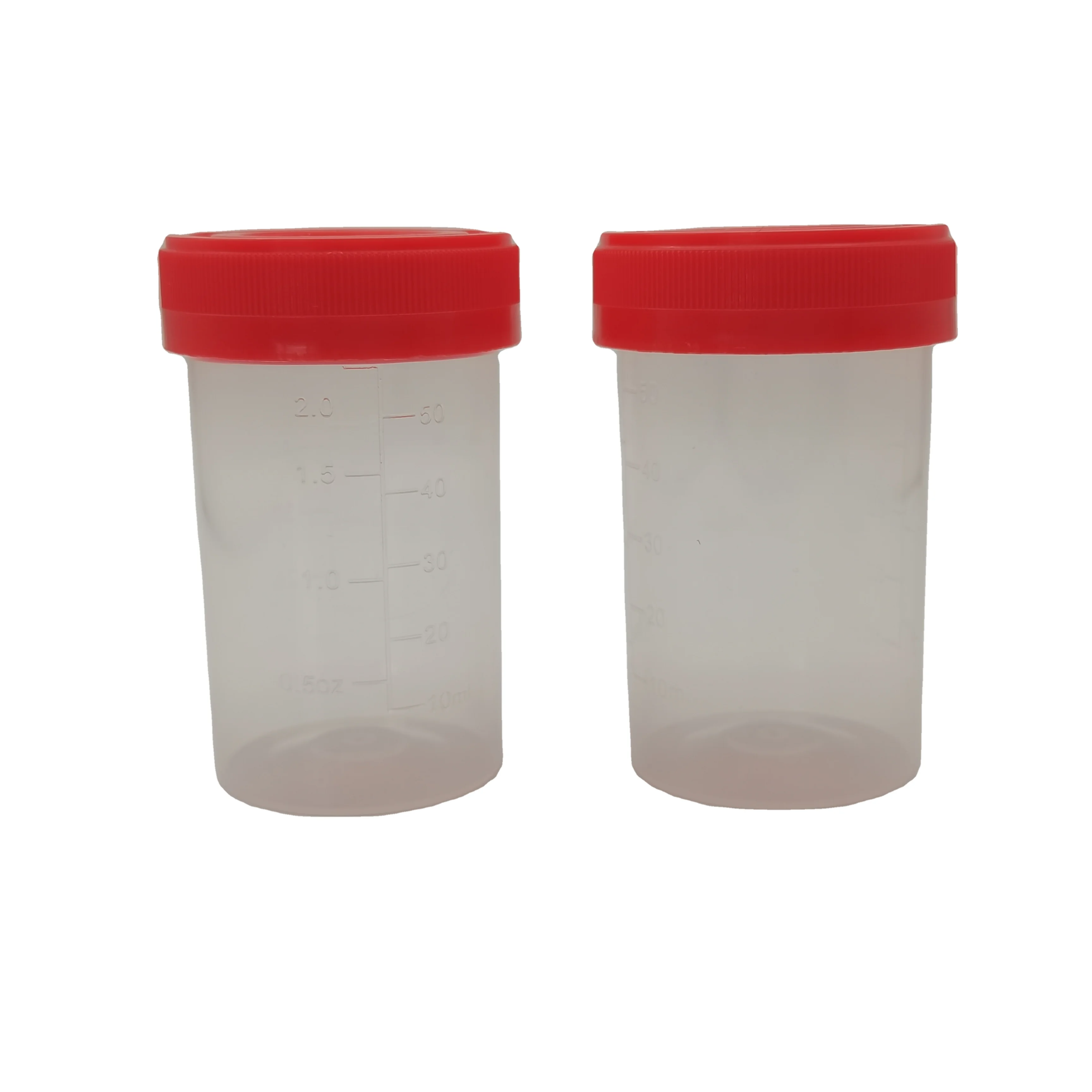 20ml 40ml 60ml 90ml 120ml 160ml 250ml Disposable plastic formalin cup