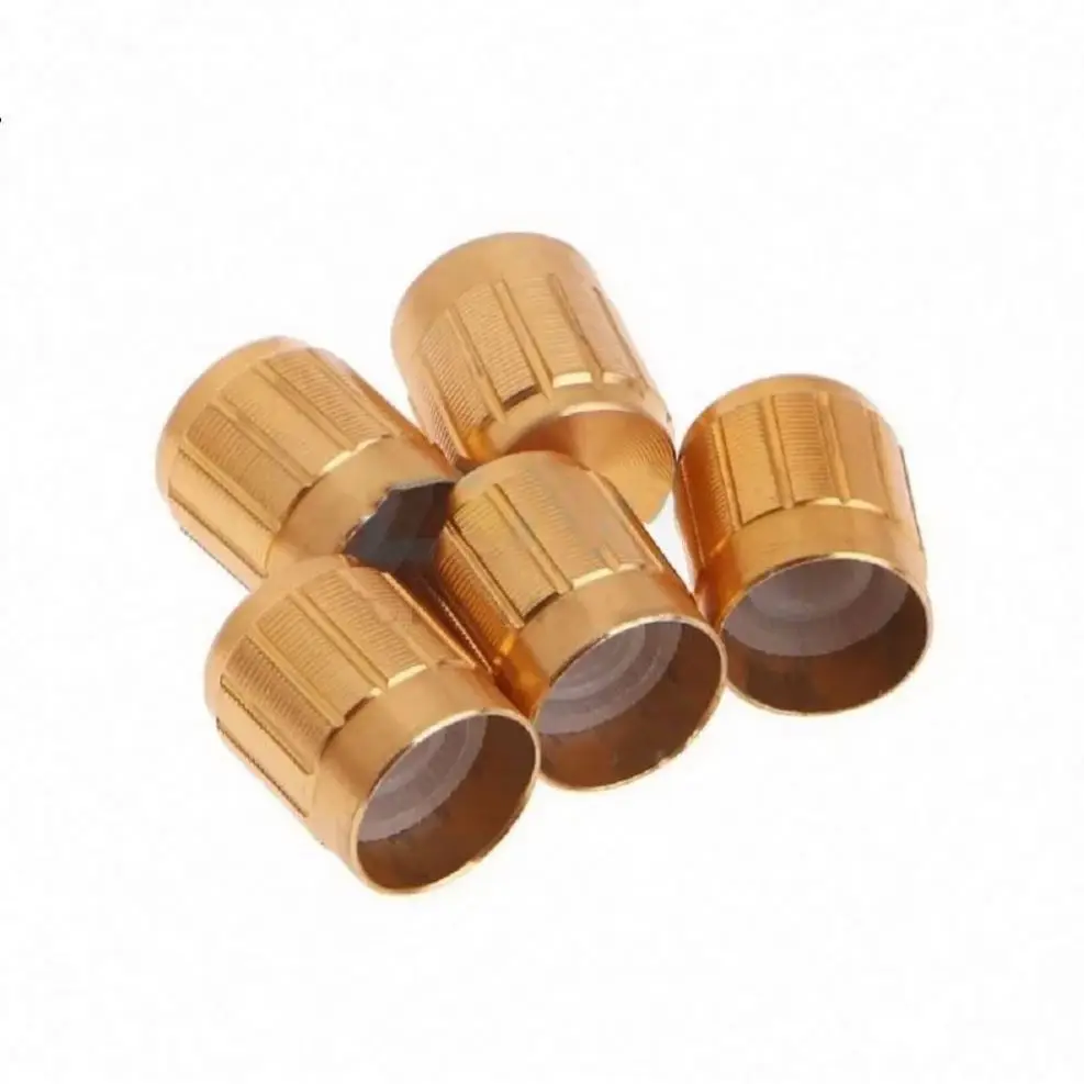 6mm Black Metal Volume Control Rotary Knobs For Knurled Shaft Potentiometer 15 x 16.5mm Silver Tone Switch Knob