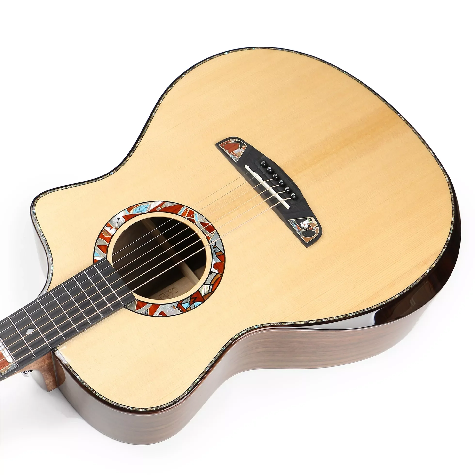 Best Quality Professional Guitar All Solid Rosewood 41 Sevillana Acoustic Guitar Sevillana1904 r