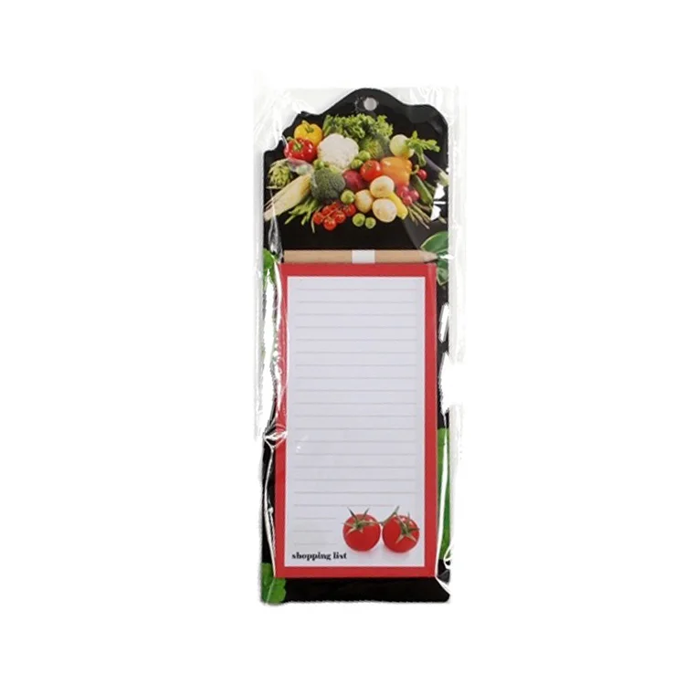 Promotional Writing Note Pad Kawaii Daily Floral Memo Pad Tear Off Magnet Notepad With Pen