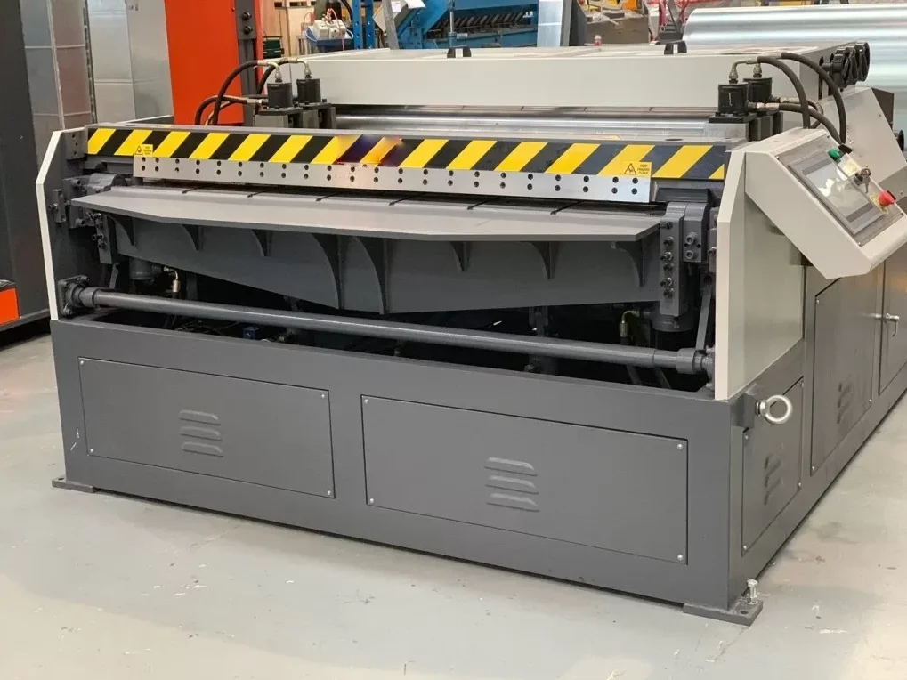 DDM Air square pipe production line 3 duct making machine