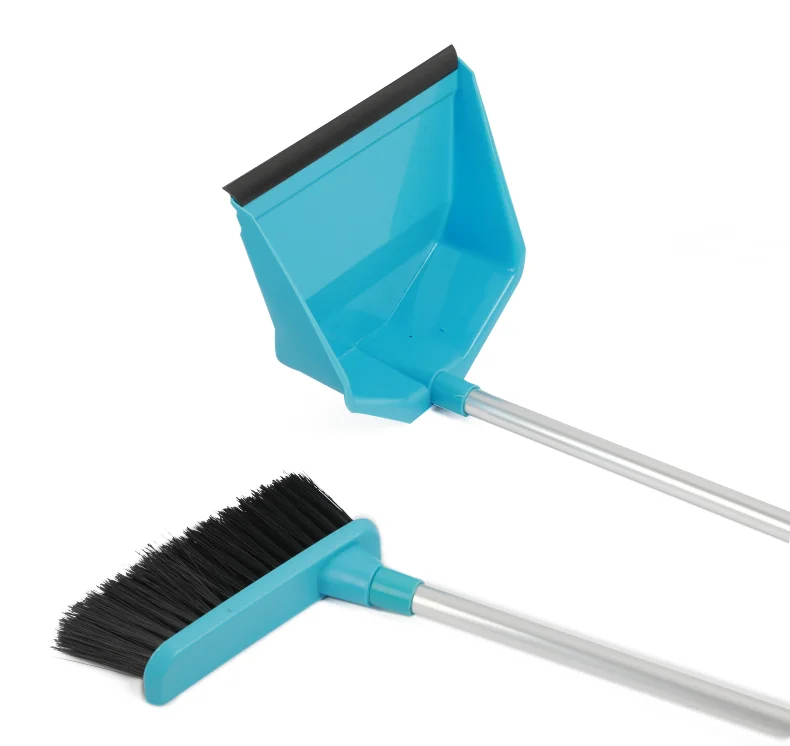 Factory supply easy cleaning plastic broom & dustpan wholesale super broom