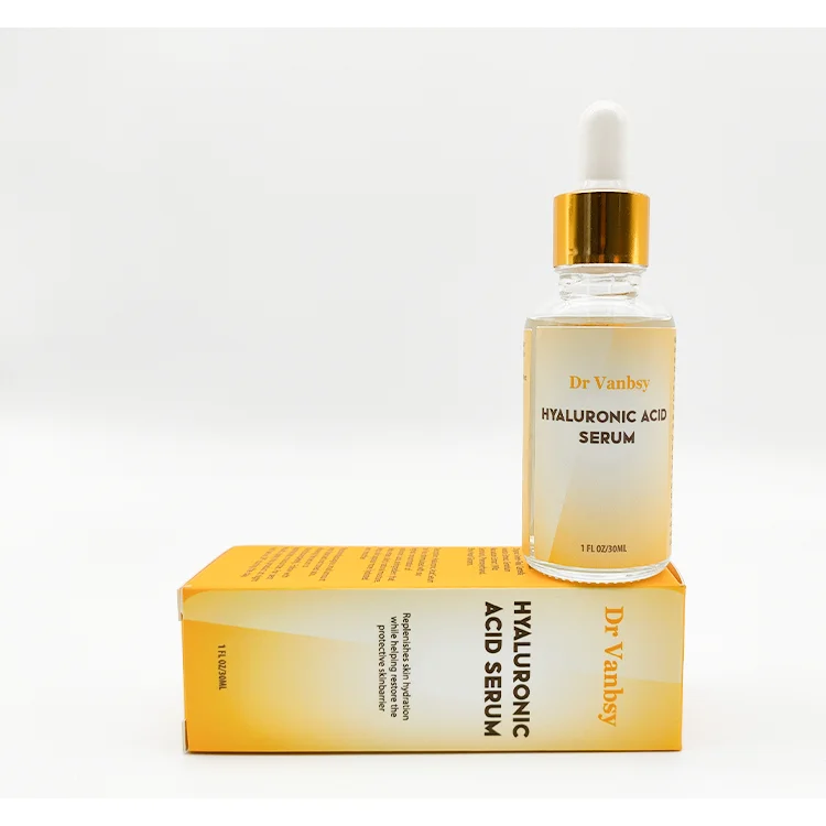 2022 Top Quality Serum Hyaluronic Acid Natural Facial Treatment Serum Hyaluronic Acid Anti Wrinkle Cosmetic Bulk