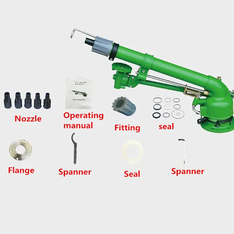 China Manufacturer Farmland Area Spray Irrigation System Flange 80m Auto-Rotary Big Rain Gun