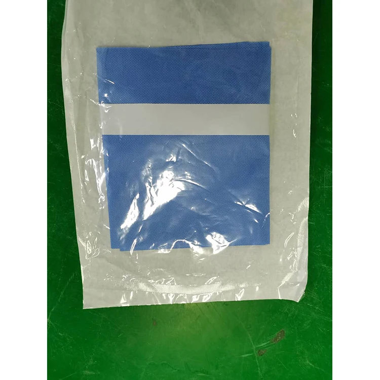 Surgical Drape Sheets with Hole Medical Consumable Sterile Disposable Blue ISO 13485 Ozone 3 Years Side Drape Class II