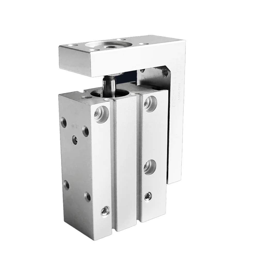 China Manufacturer High Precision Durable Double Acting Pneumatic Air Cylinder With Single Rod