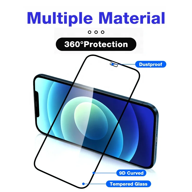  2021 Новый OG 6D закаленное стекло HD для iPhone 11Pro 12 Полный Клей протектор