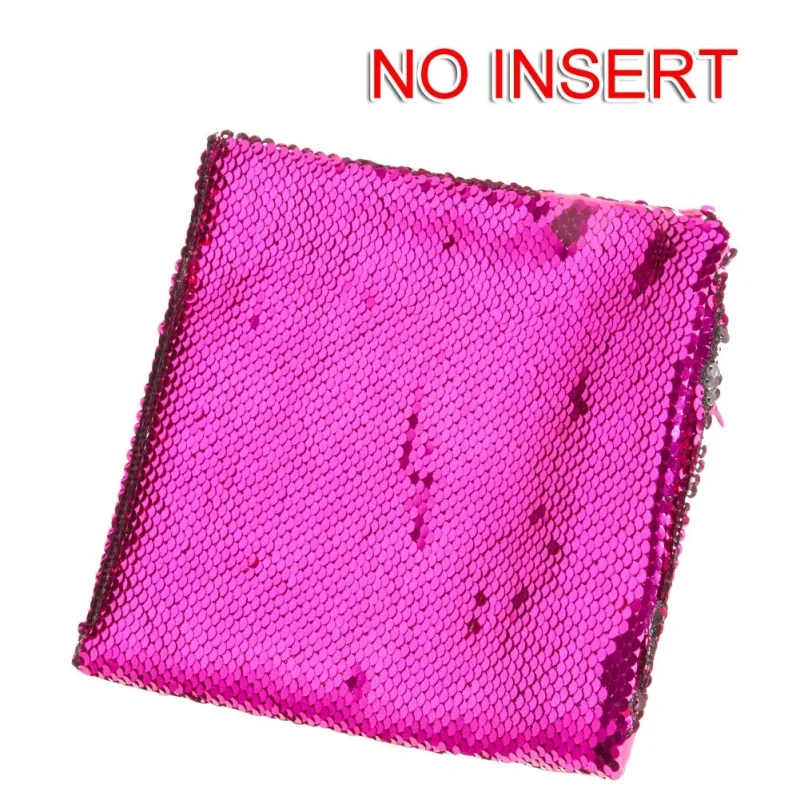 Glitter Reversible Flip Sequins Pillow Cover Magic Mermaid Fish Pillowcase Parkly Fun Shines Throw Cushion Cover