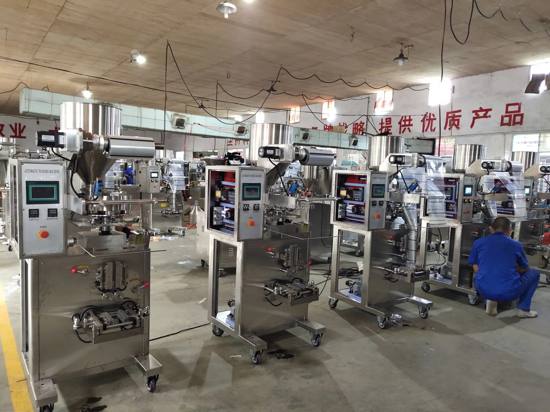 Automatic snack granule bag packaging equipment  Tea bag type package chocolate packaging machine for sale
