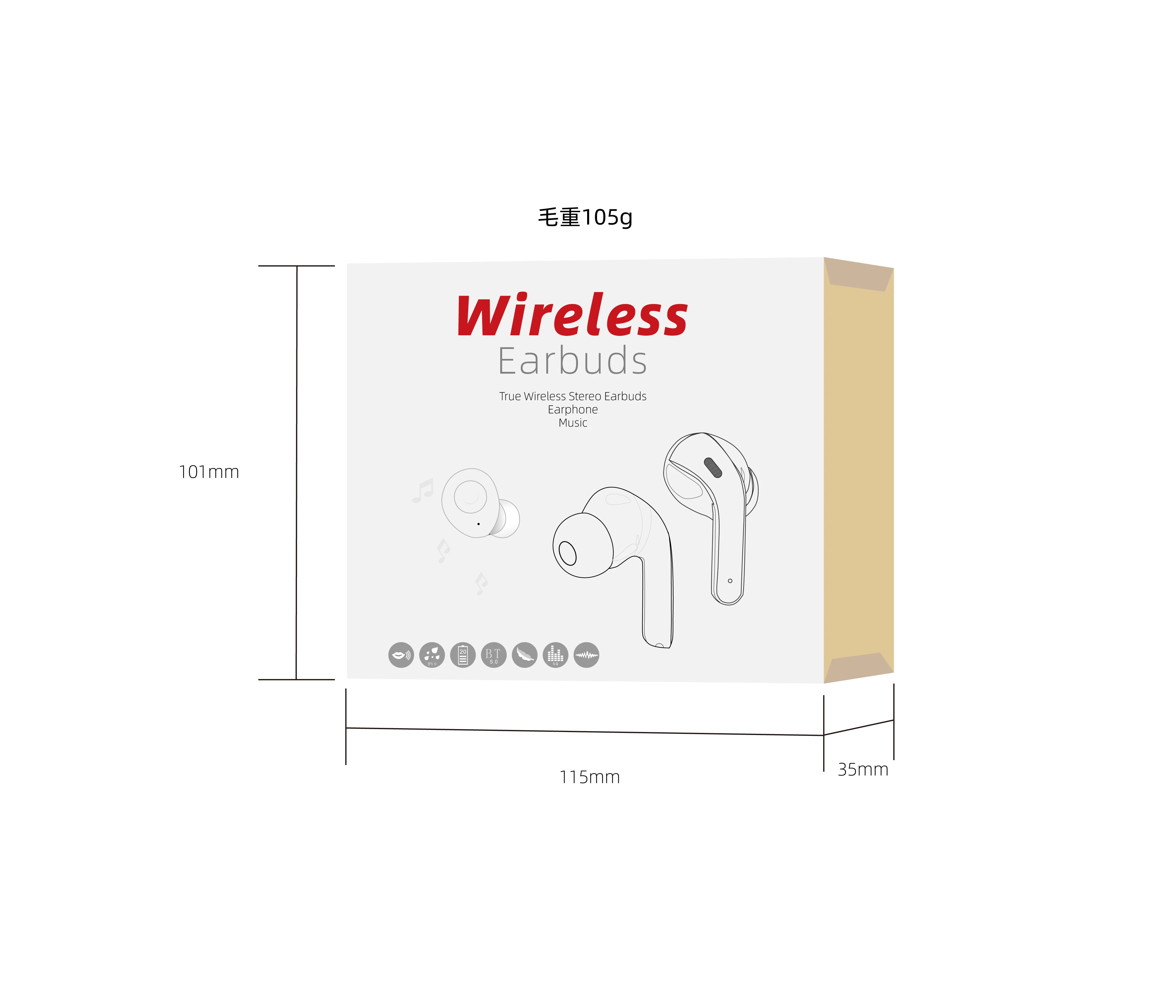 
Source Manufacturer Mobiles Accessories Headphone Earphone Headset Hanfree Wireless Earphones 