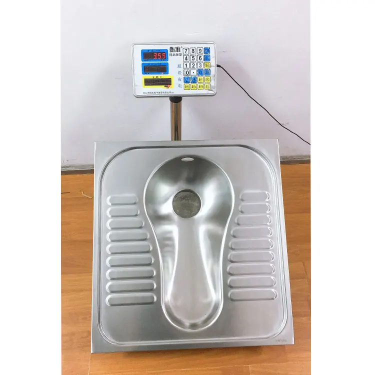 
Singapore squatting toilet 304 stainless steel urinal silver toilet squatting 