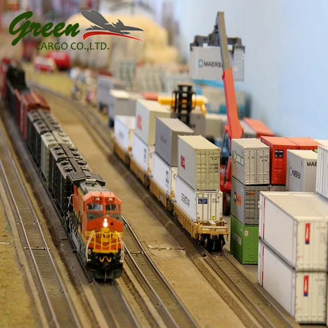 cheap shipping agent railway transport cargo railway freight forwarder to Dubai Packing Independent